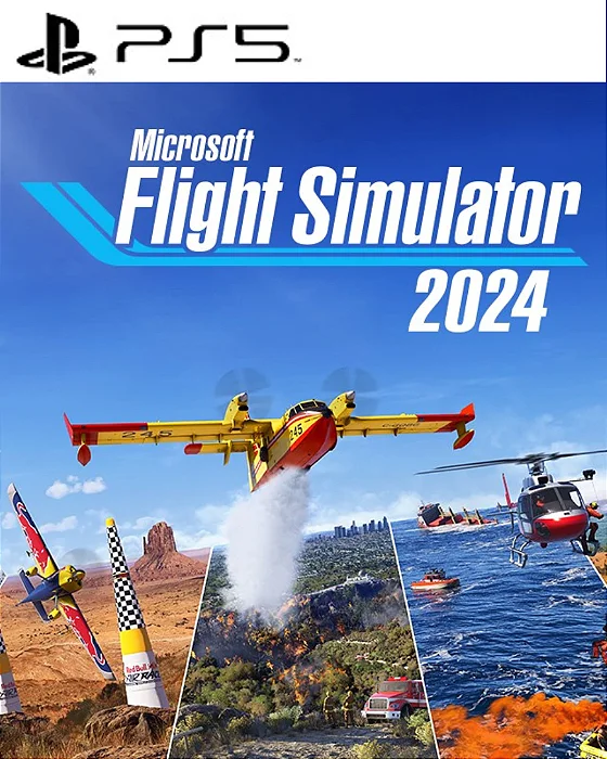 FLIGHT SIMULATOR 2024- PS5 - MÍDIA DIGITAL