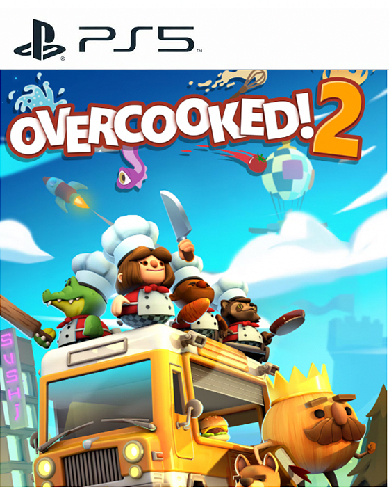 OVERCOOKED 2 - PS5 - MÍDIA DIGITAL