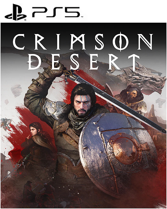 CRIMSON DESERT - PS5 -Mídia Digital