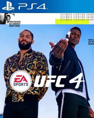 UFC 4 - PS4 - MIDIA DIGITAL
