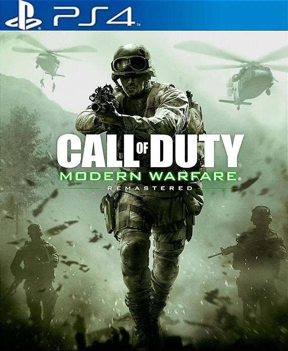 CALL OF DUTY: MODERN WARFARE REMASTERED - PS4 - MÍDIA DIGITAL