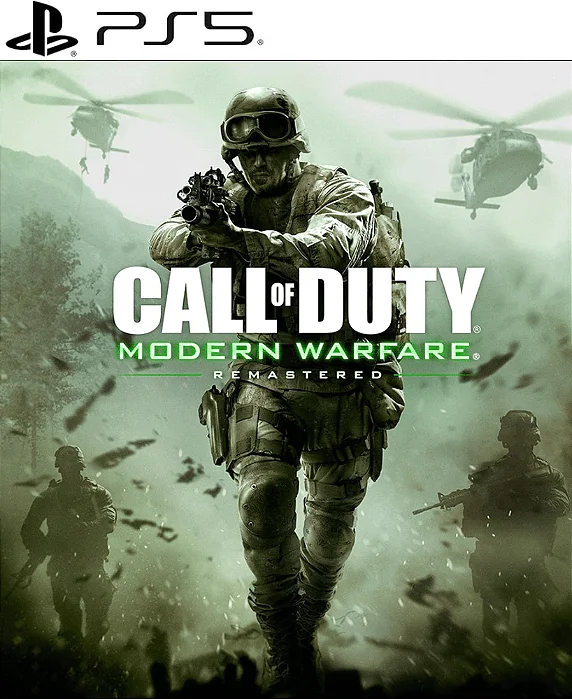 CALL OF DUTY: MODERN WARFARE REMASTERED - PS5 - MÍDIA DIGITAL