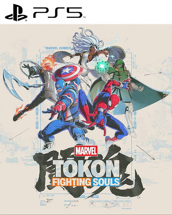MARVEL TOKON FIGHTING SOULS - PS5 - MIDIA DIGITAL