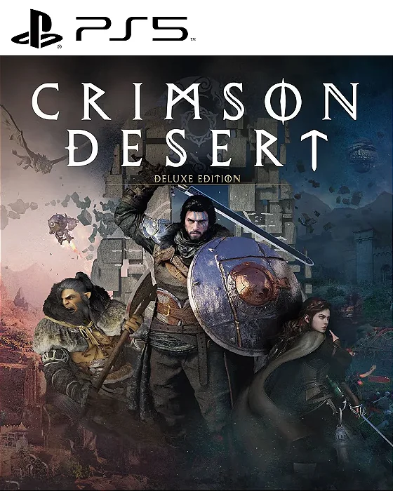 CRIMSON DESERT DELUXE EDITION - PS5 -Mídia Digital