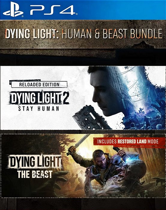 DYING LIGHT: HUMAN & BEAST BUNDLE - PS4 - MÍDIA DIGITAL