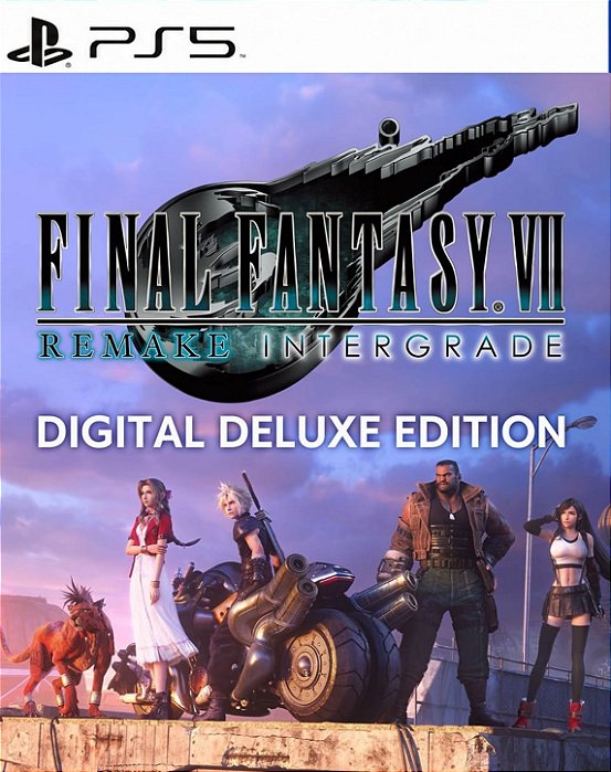 FINAL FANTASY VII REMAKE INTERGRADE: DELUXE EDITION - PS5 - MIDIA DIGITAL