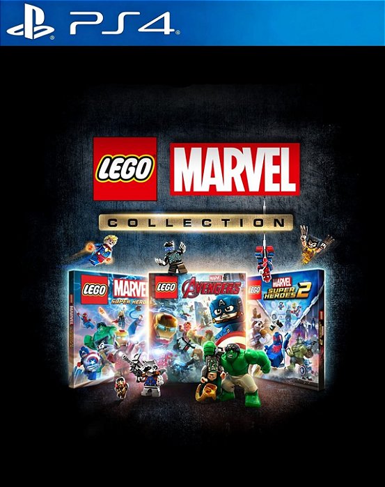 COLEÇÃO LEGO® MARVEL - PS4 - MÍDIA DIGITAL