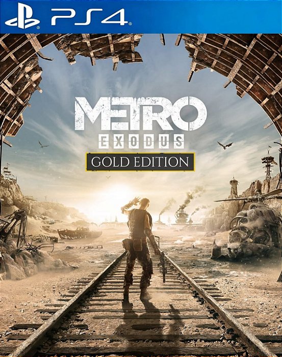 METRO EXODUS GOLD EDITION - PS4 - MIDIA DIGITAL