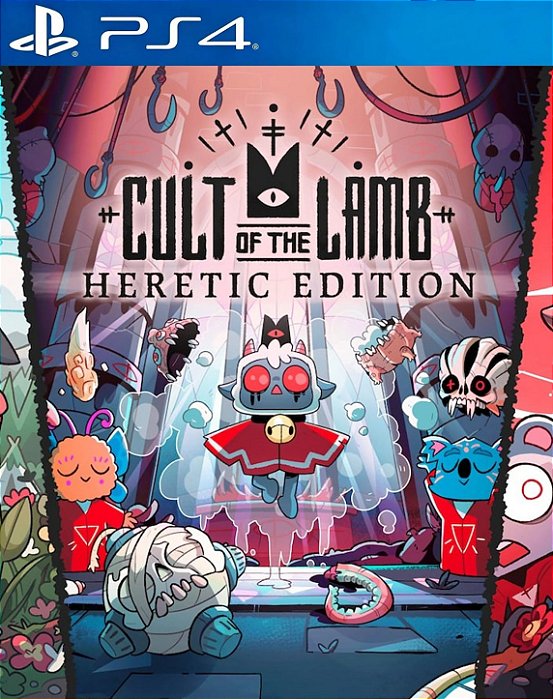 CULT OF THE LAMB: HERETIC EDITION - PS4 - MIDIA DIGITAL