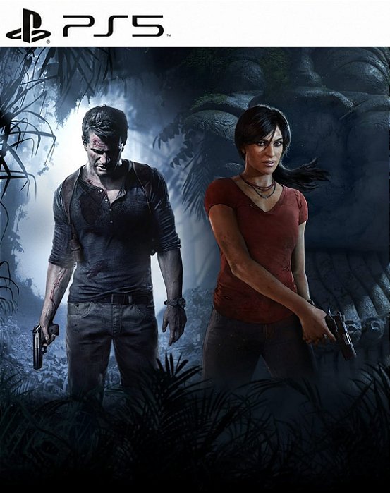 PACOTE DIGITAL UNCHARTED 4: A THIEF'S END + UNCHARTED: THE LOST LEGACY - PS5 - MIDIA DIGITAL
