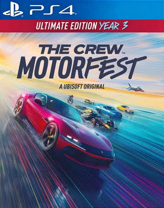 THE CREW MOTORFEST: EDIÇÃO ULTIMATE DO ANO 3 - PS4 - MIDIA DIGITAL