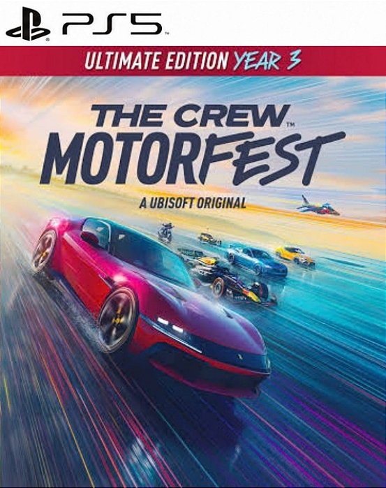 THE CREW MOTORFEST: EDIÇÃO ULTIMATE DO ANO 3 - PS5 - MIDIA DIGITAL