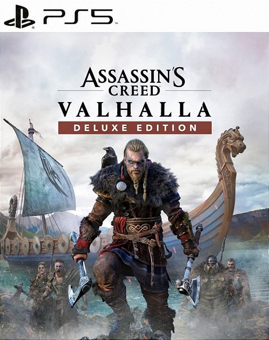 ASSASSIN'S CREED VALHALLA: EDIÇÃO DELUXE - PS5 - MIDIA DIGITAL