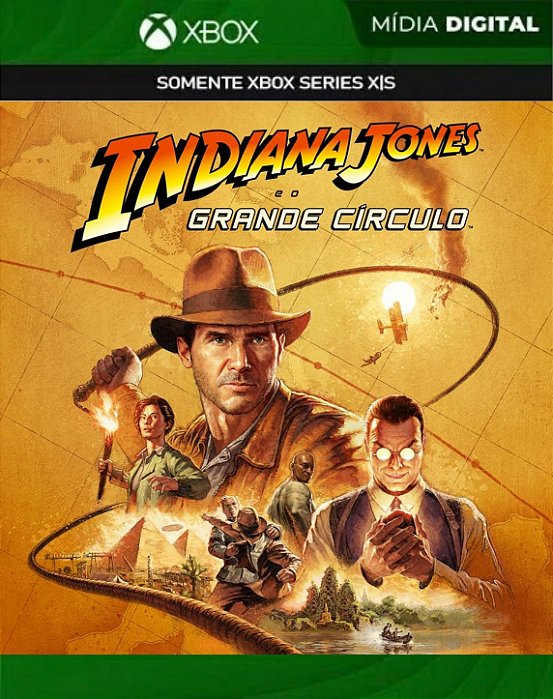 INDIANA JONES E O GRANDE CÍRCULO - XBOX SERIES X|S - MÍDIA DIGITAL