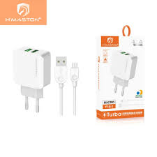 CARREGADOR DE CELULAR H'MASTON IOS 4.1 A TURBO Y18-2
