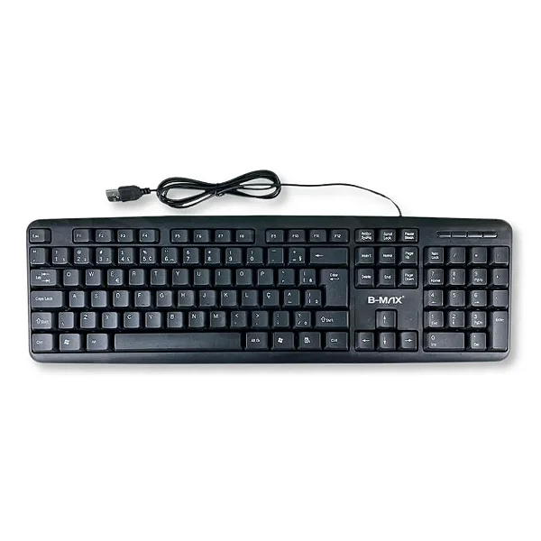 TECLADO PADRÃO B-MAX BM-T02 USB PTO