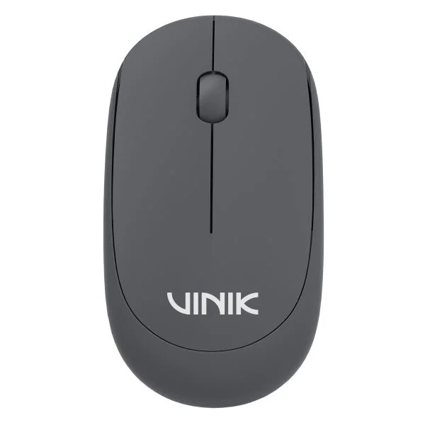 MOUSE SEM FIO VINIK FEATHER VF120 1200DPI CINZA