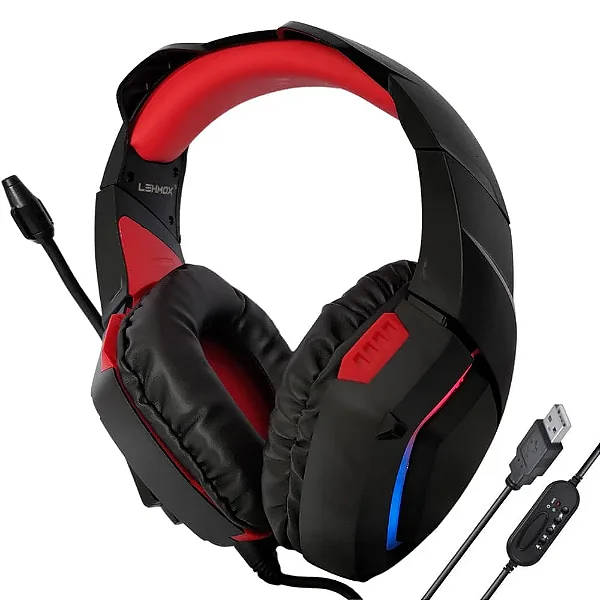 HEADSET GAMER LEHMOX HYPER G.T 7.1 LEF-1209 USB