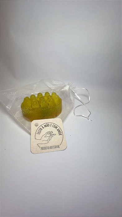 Sabonete Artesanal Massageador Rosas Vermelhas 130 gr