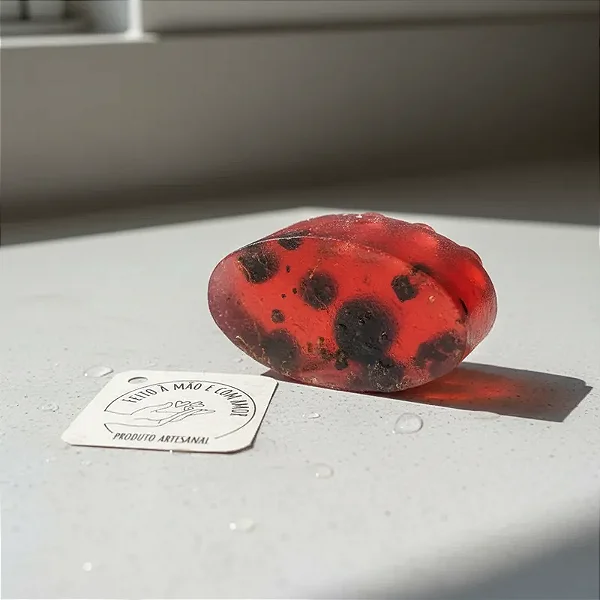 Sabonete Artesanal Massageador de Calêndula 130 gr