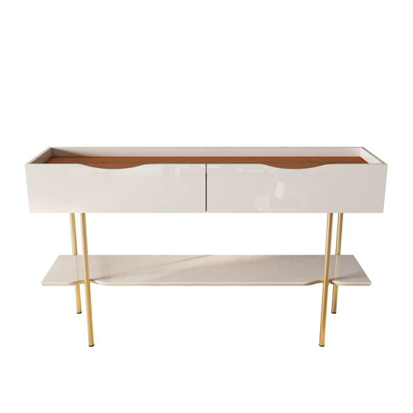 APARADOR CAIRO 1,39 OFF WHITE/JEQUITIBA