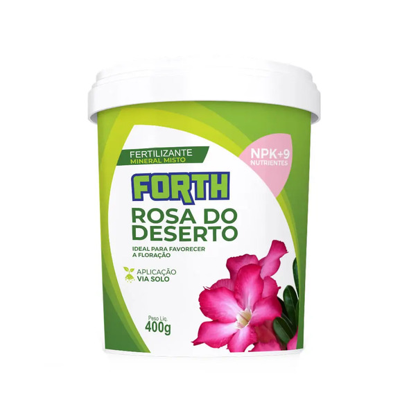 Fertilizante Forth Rosa do Deserto Tecnutri 400g