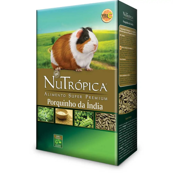 Ração Nutrópica para Porquinho-da-Índia Super Premium 500 g