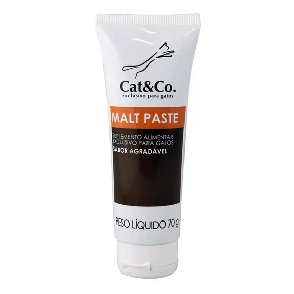 Suplemento Vitamínico Anti Bolas de Pelos Malt Paste 70 g