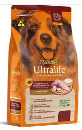 Special Dog Ultralife Rac. Med/Gra Adulto 15 kg
