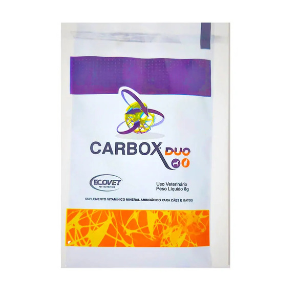 Suplemento Vitamínico Sachê Carbox Duo Ecovet 8 g