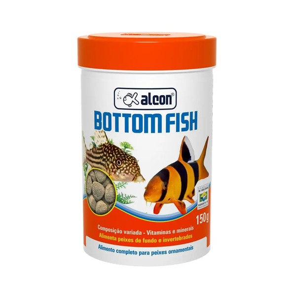 Ração para Peixe Botton Fish Alcon 150 g
