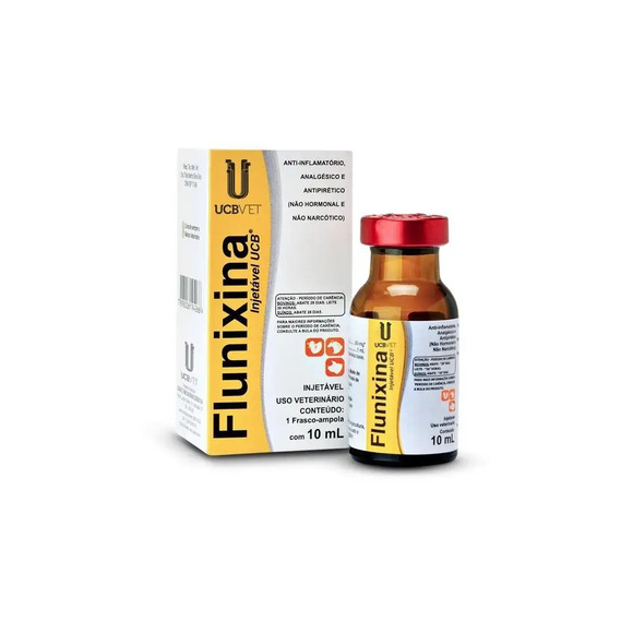 Flunixina Injetável 50 Ml  Ucb Único