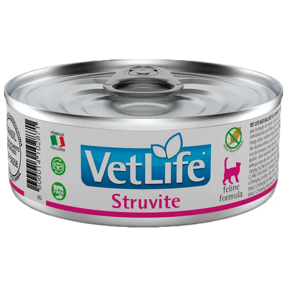 Ração Úmida Para Gato Cálculos Urinários Vet Life 85 g
