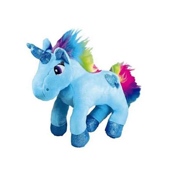 Brinquedo Unicórnio Jambo Azul