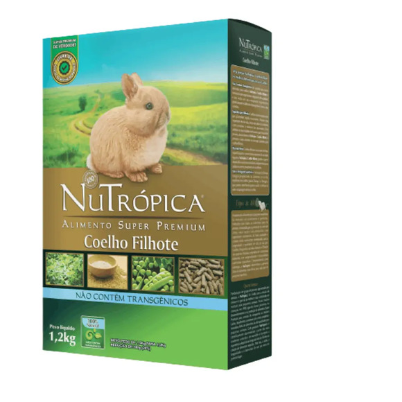Ração Nutrópica para Coelho Filhote 1,2kg
