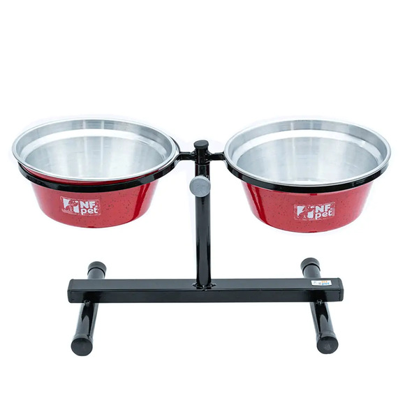 Comedouro Premium NF Pet Vermelho 3 L