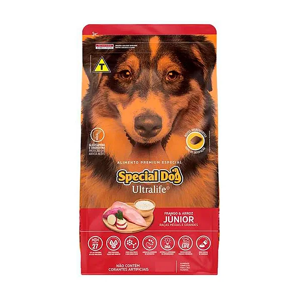 Special Dog Ultralife Rac. Med/Gra Junior 15 kg