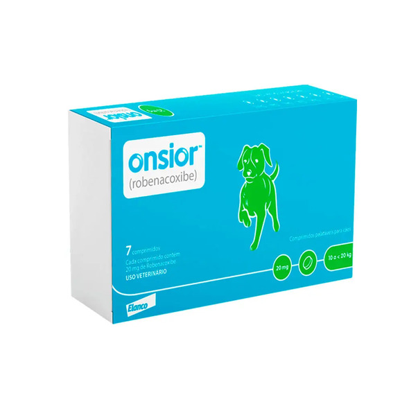 Onsior 20mg Anti-inflamatório para Cães 7 comprimidos