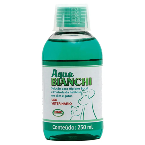 Aqua Bianchi 250ml Solução Higiene Oral - Ecovet 250 ml