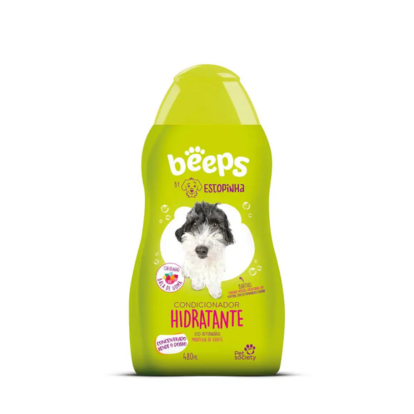 Condicionador Hidratante Estopinha Beeps Pet Society 500 ml