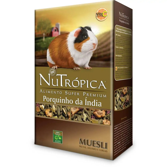 Ração Nutrópica Porquinho da Índia Muesli 500 g