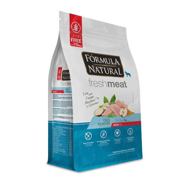 Fórmula Natural Fresh Meat Cães Filhote Médio Frango 12 kg