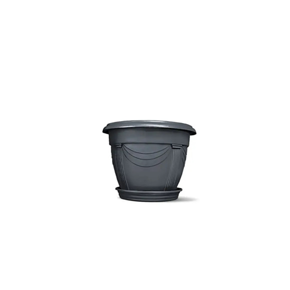 Vaso Plástico Romano Nutriplan Preto Nº 0