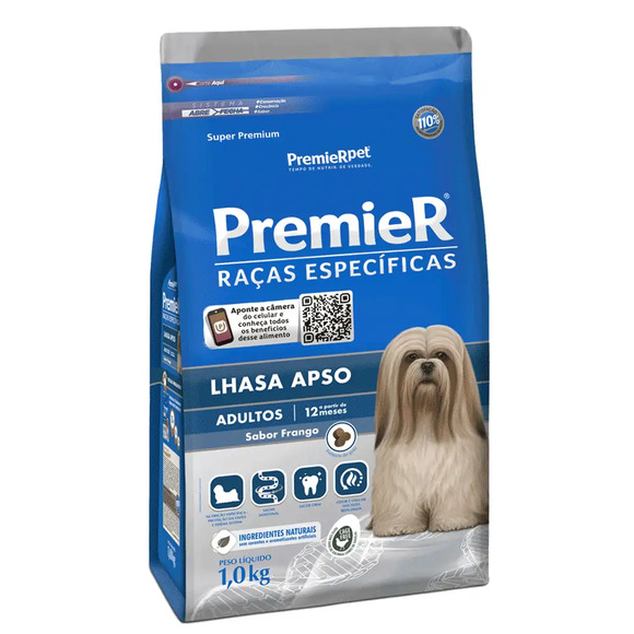 Premier Raças Específicas Lhasa Apso Adultos 1 kg
