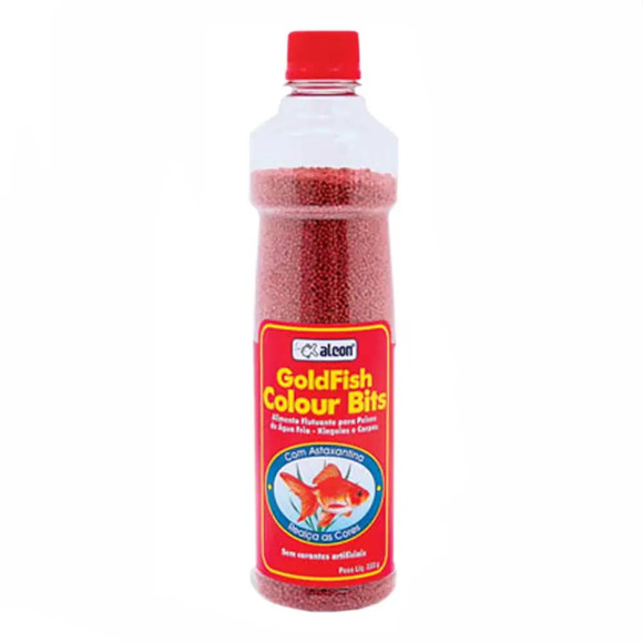 Ração Gold Fish Colour Bits Alcon 220g
