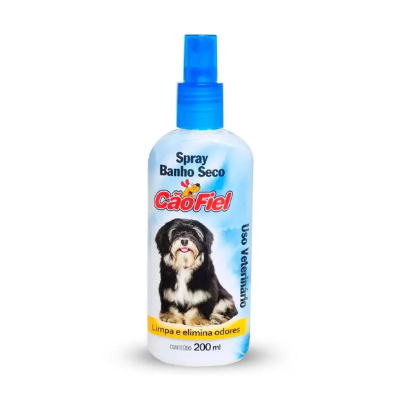 Spray Banho Seco Cão Fiel 200 ml