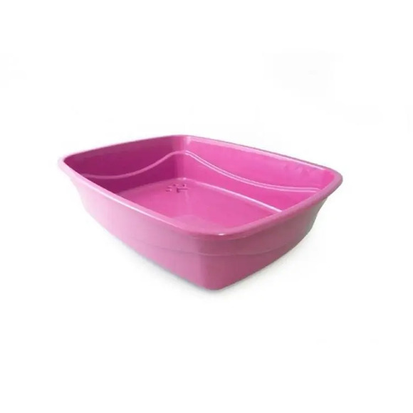 Bandeja Alta Cat Plus - Pet Injet Rosa