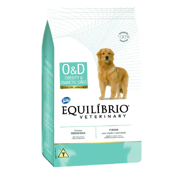 Equilíbrio Veterinary Cães Obesidade e Diabete 2 kg