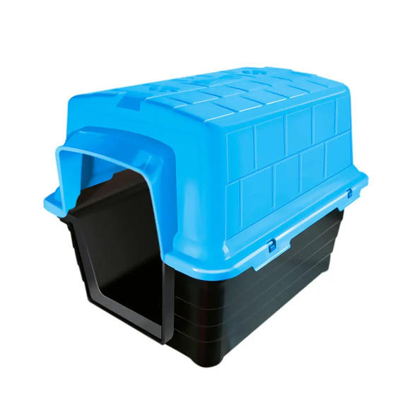 Casa Plástica Furacão Pet Azul Nº 03