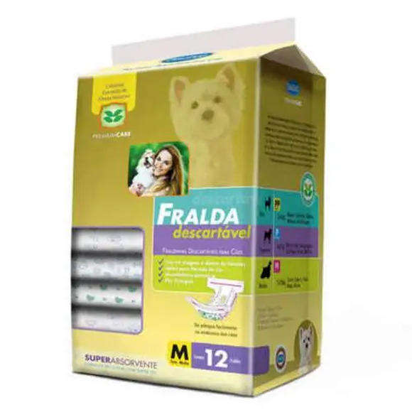 Fralda Descartável Premium Care Chalesco M